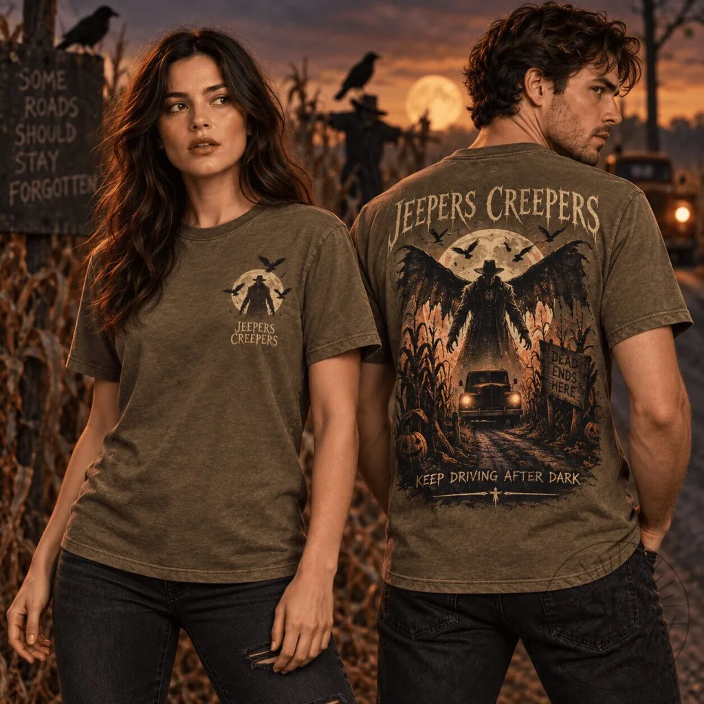 Jeepers Creepers Horror Movie Monster After Dark Halloween T-Shirt Jeepers Creepers Horror Movie Monster After Dark Halloween T-Shirt