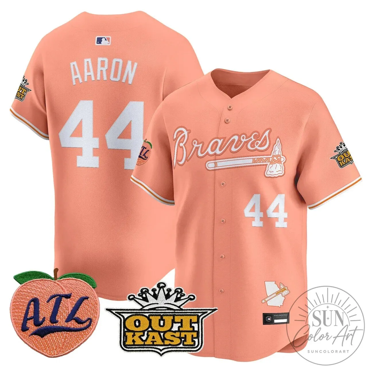 Atlanta Braves Jersey featuring Ronald Acuna Jr. 79 Atlanta Braves Jersey featuring Ronald Acuna Jr.