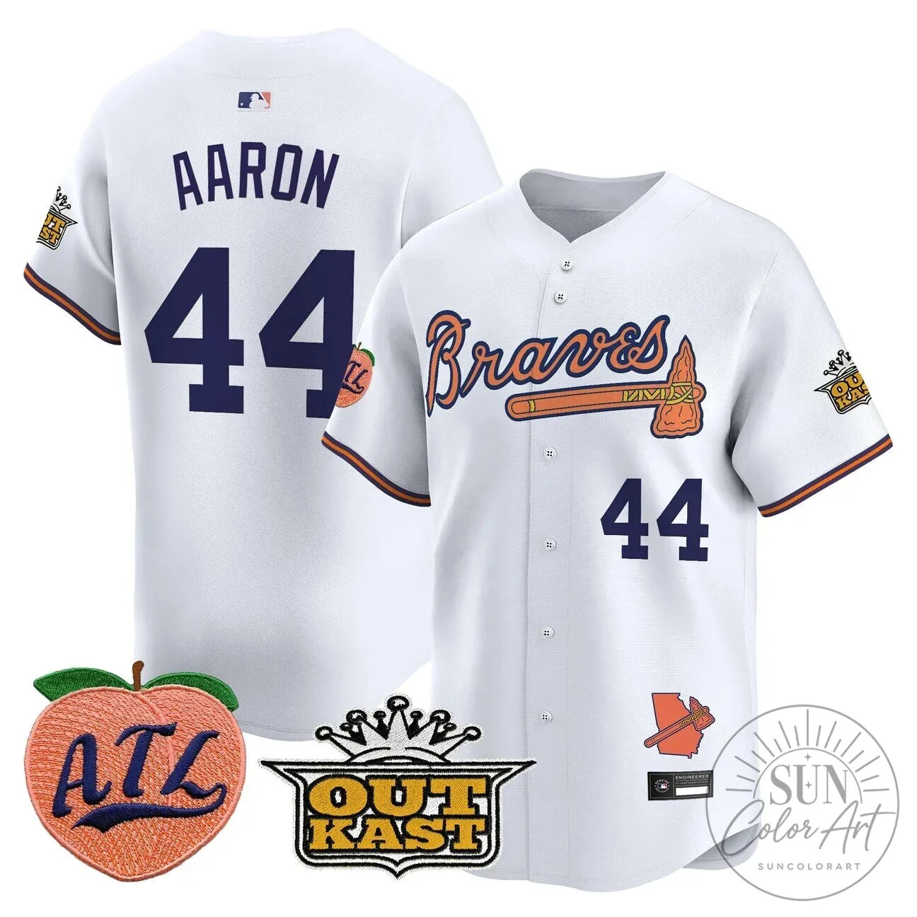 Atlanta Braves Jersey featuring Ronald Acuna Jr. 99 Atlanta Braves Jersey featuring Ronald Acuna Jr.