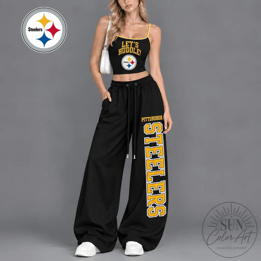 pittsburgh-steelers-national-football-league-women-s-two-piece-crop-top-and-pants-set-featured Pittsburgh Steelers National Football League Women's Two Piece Crop Top and Pants Set