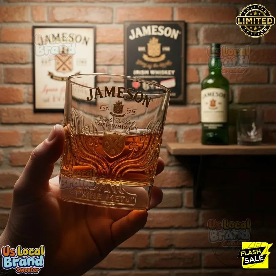 Jameson Irish Whiskey Triple Distilled Est. 1780 Collector Edition Drinking Glass
