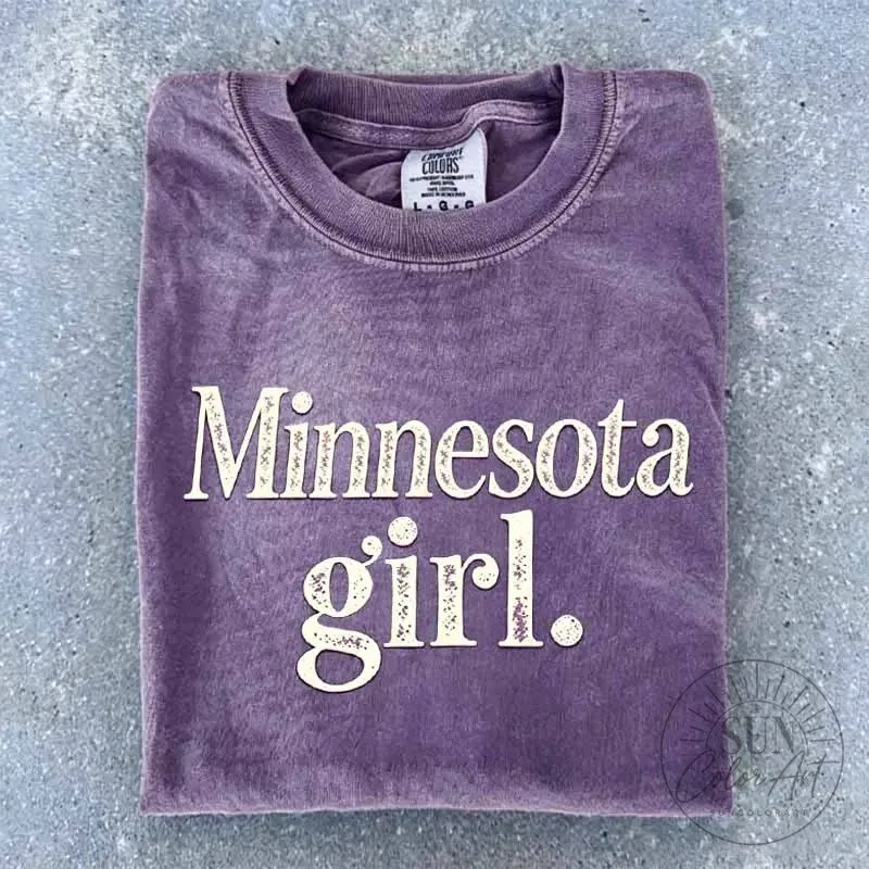 Minnesota Girl Football Fan T-Shirt for Women 1 Minnesota Girl Football Fan T-Shirt for Women