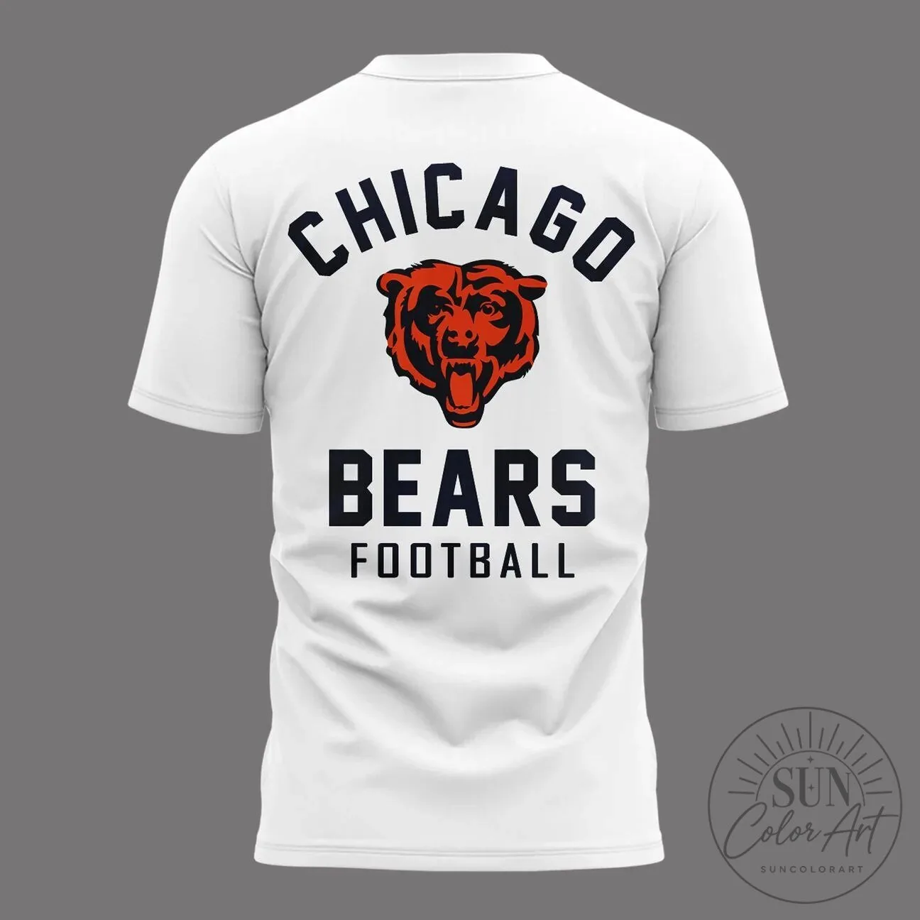 Chicago Bears Matt Suhey Football T-Shirt - Classic Fullback Number 26 Fan Apparel 9 Chicago Bears Matt Suhey Football T-Shirt - Classic Fullback Number 26 Fan Apparel