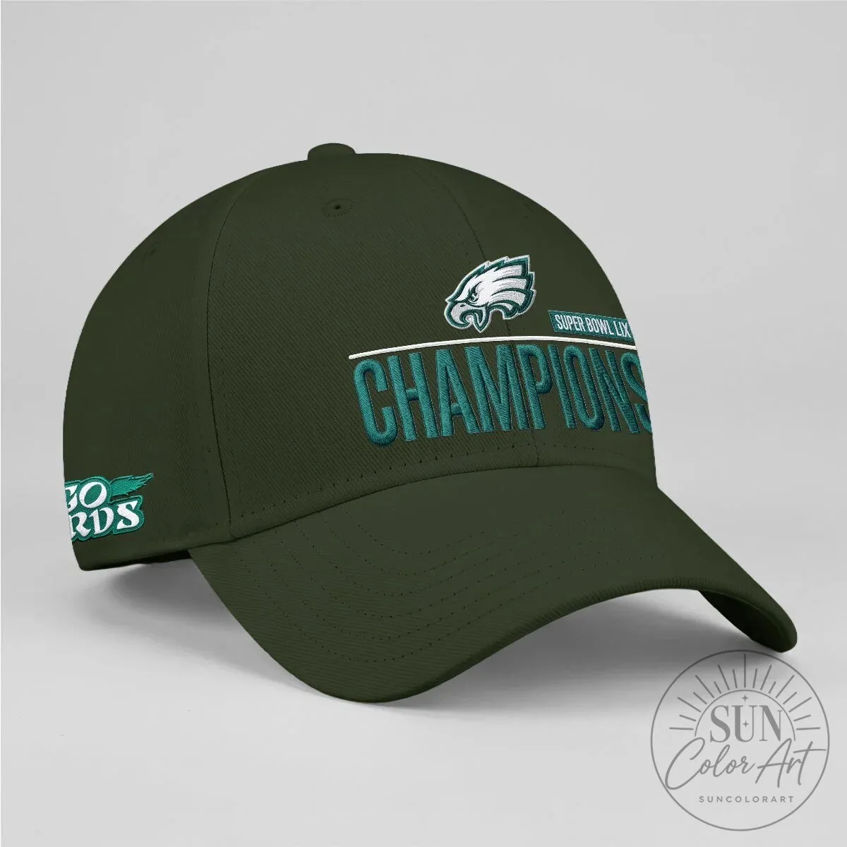 Embroidered Hat for Philadelphia Eagles Super Bowl LIX Champions Baseball Cap 22 Embroidered Hat for Philadelphia Eagles Super Bowl LIX Champions Baseball Cap