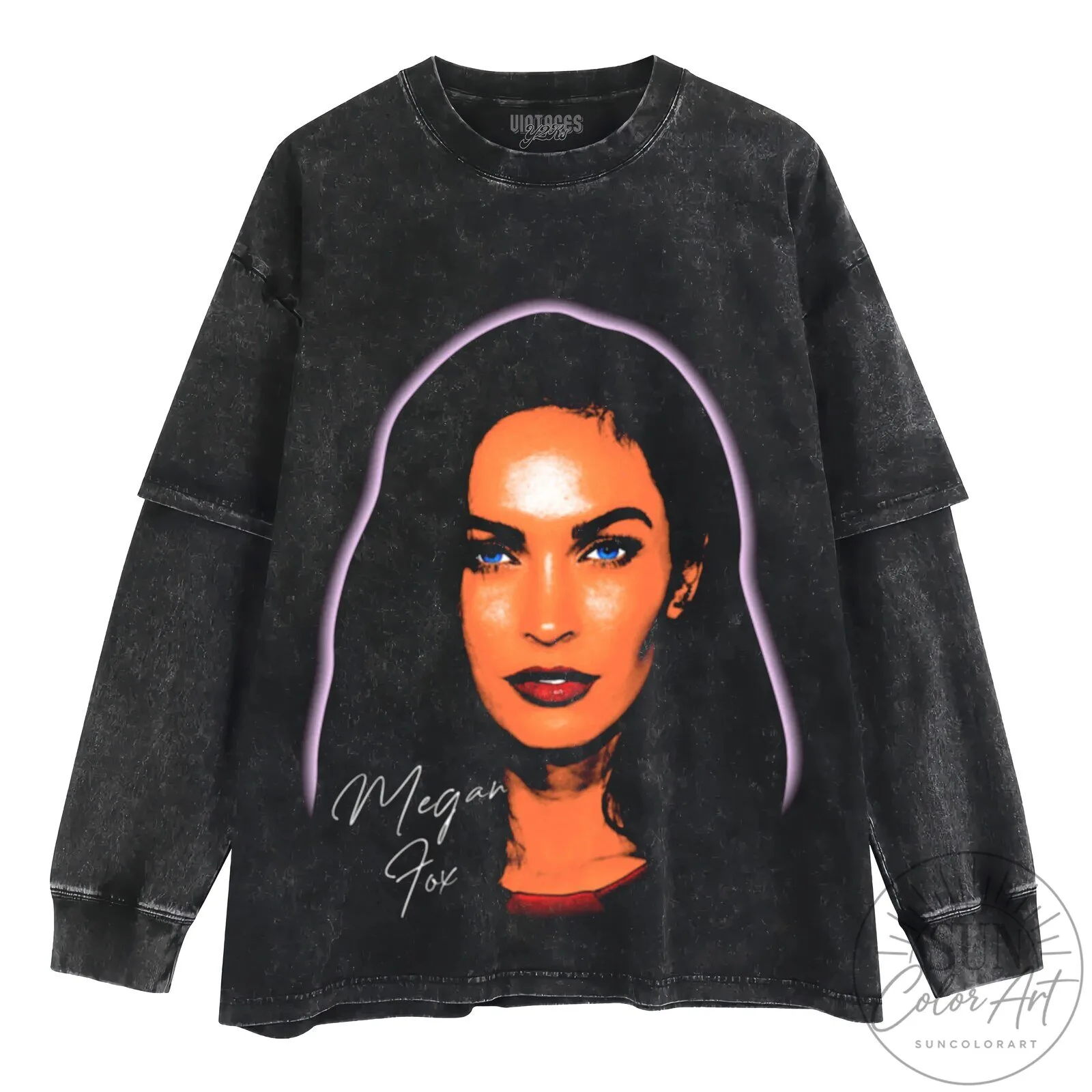 Megan Fox Portrait Graphic T-Shirt for Women, Men, and Fans 14 Megan Fox Portrait Graphic T-Shirt for Women, Men, and Fans