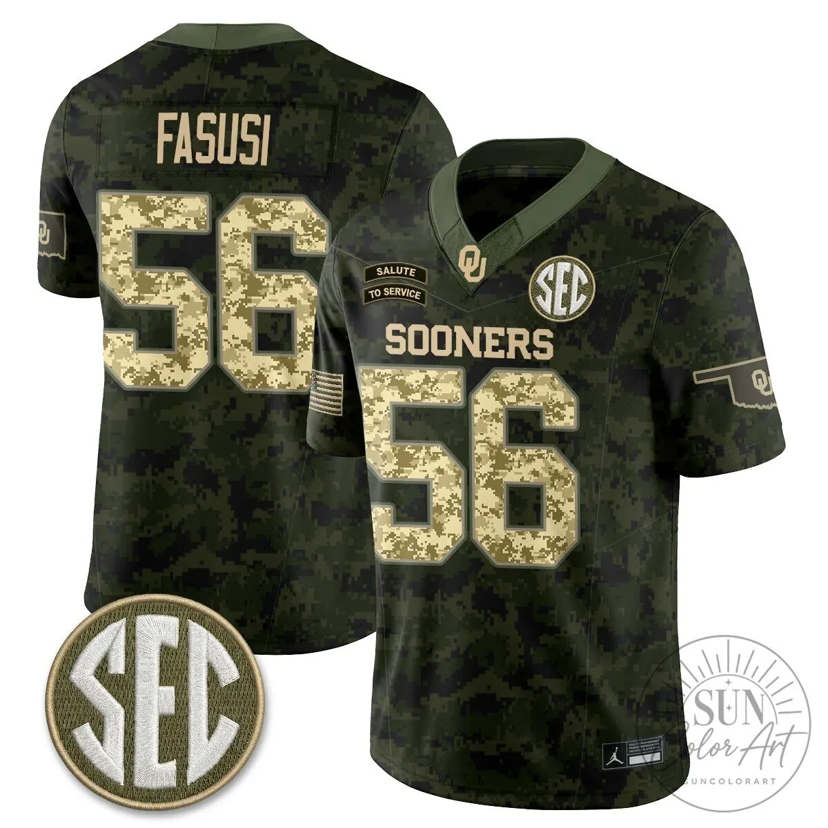 Oklahoma Sooners Mateer Number 10 Salute To Service Football Jersey 66 Oklahoma Sooners Mateer Number 10 Salute To Service Football Jersey