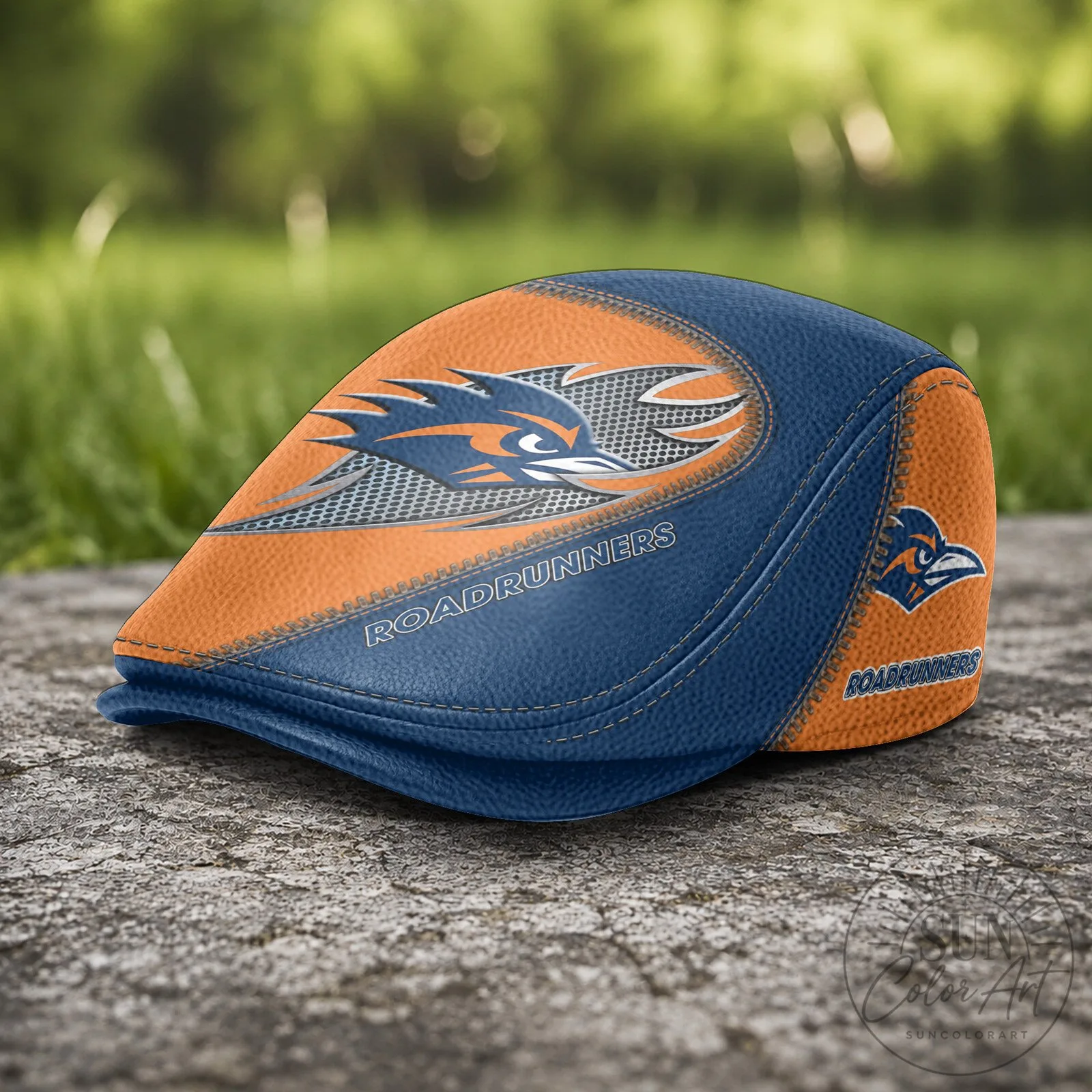 UTSA Roadrunners NCAA Flat Cap Golf Hat 9 UTSA Roadrunners NCAA Flat Cap Golf Hat