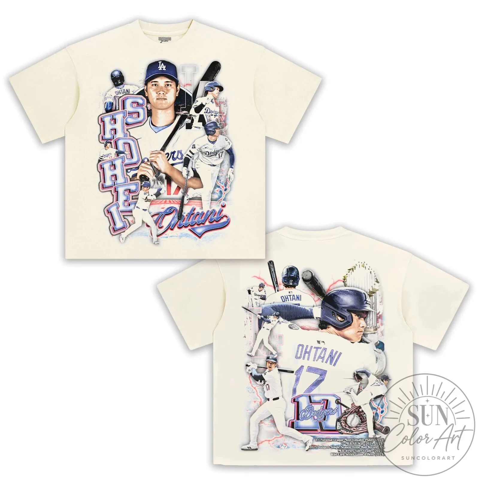 Graphic Tee of Los Angeles Dodgers Star Shohei Ohtani 15 Graphic Tee of Los Angeles Dodgers Star Shohei Ohtani