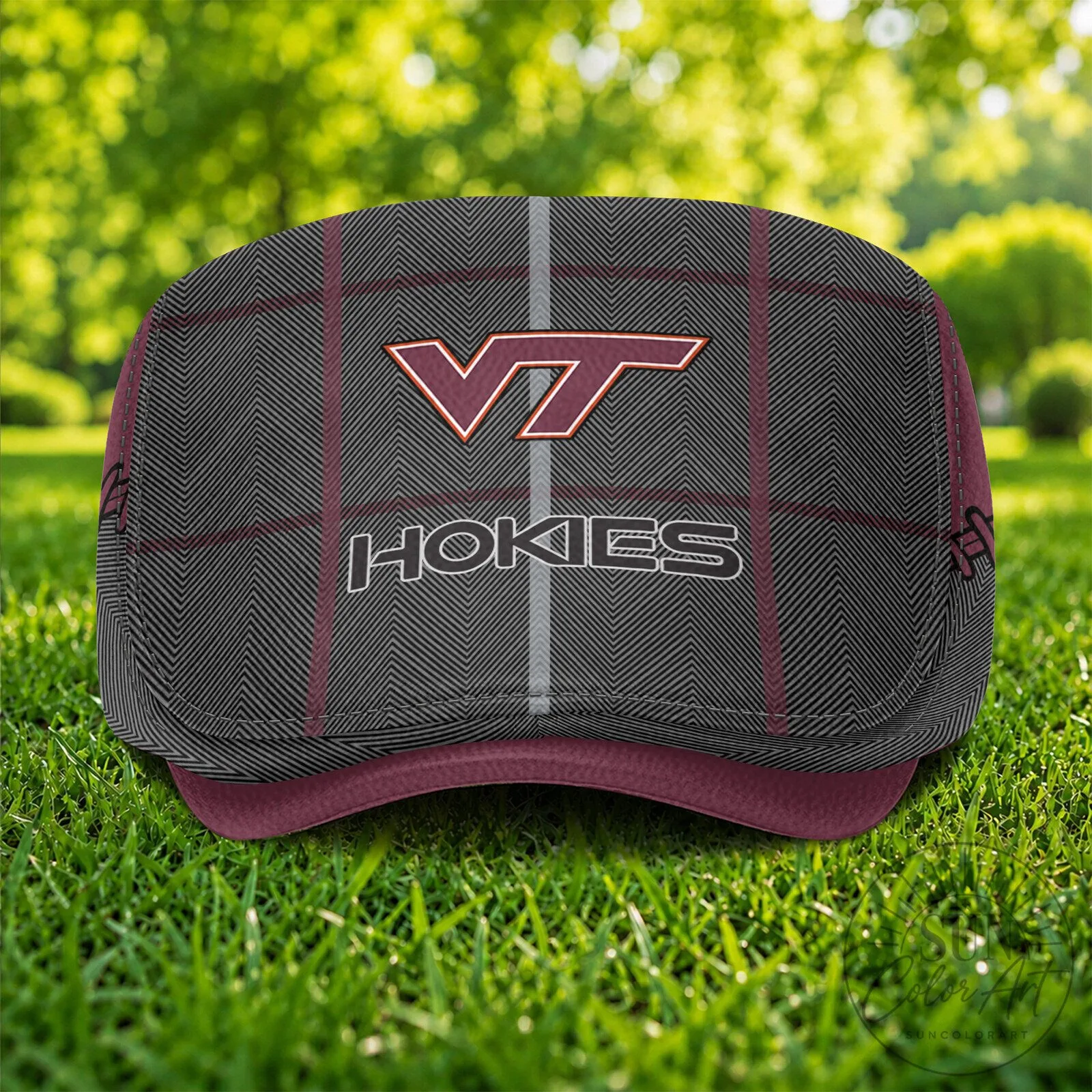 Virginia Tech Hokies Plaid Flat Cap 10 Virginia Tech Hokies Plaid Flat Cap