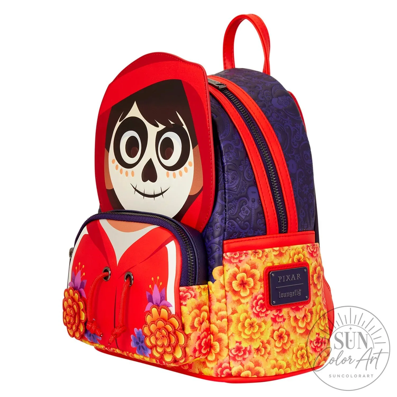 Disney Pixar Coco Miguel Day of the Dead Cosplay Mini Backpack 12 Disney Pixar Coco Miguel Day of the Dead Cosplay Mini Backpack
