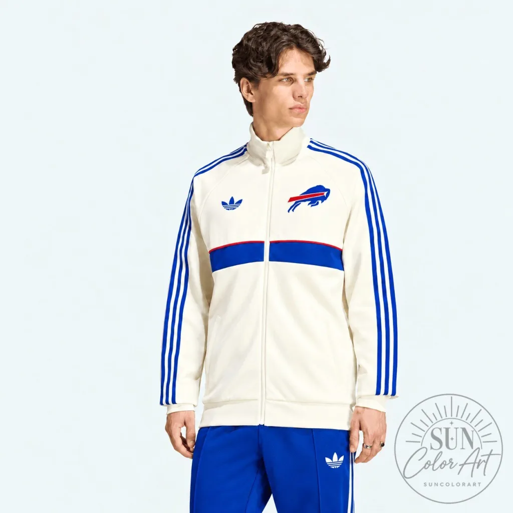 Buffalo Bills National Football League Team Spirit Track Jacket Buffalo Bills National Football League Team Spirit Track Jacket