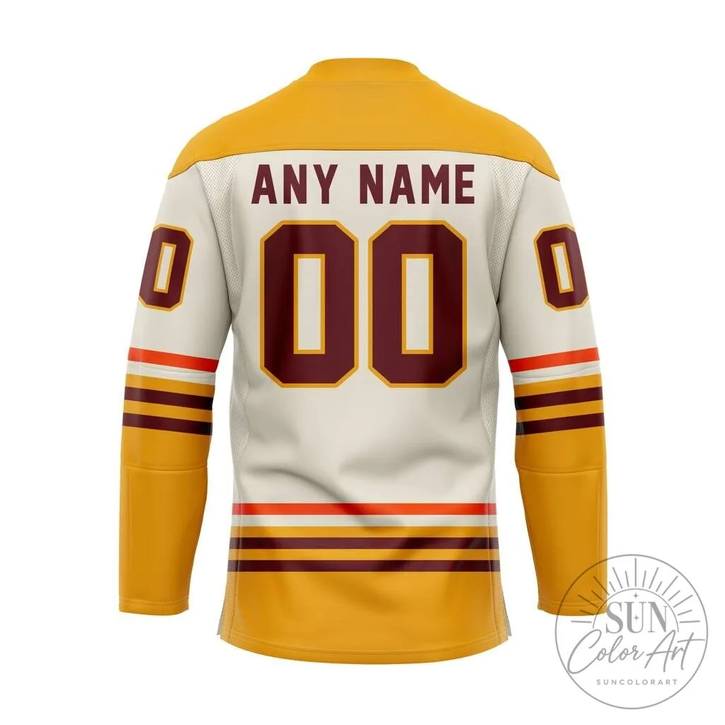 Professional Women's Hockey League Hamilton Personalized Away Hockey Jersey 7 Professional Women