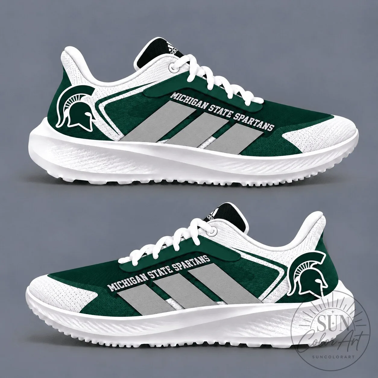 Michigan State Spartans Go Green Victory Running Shoes
