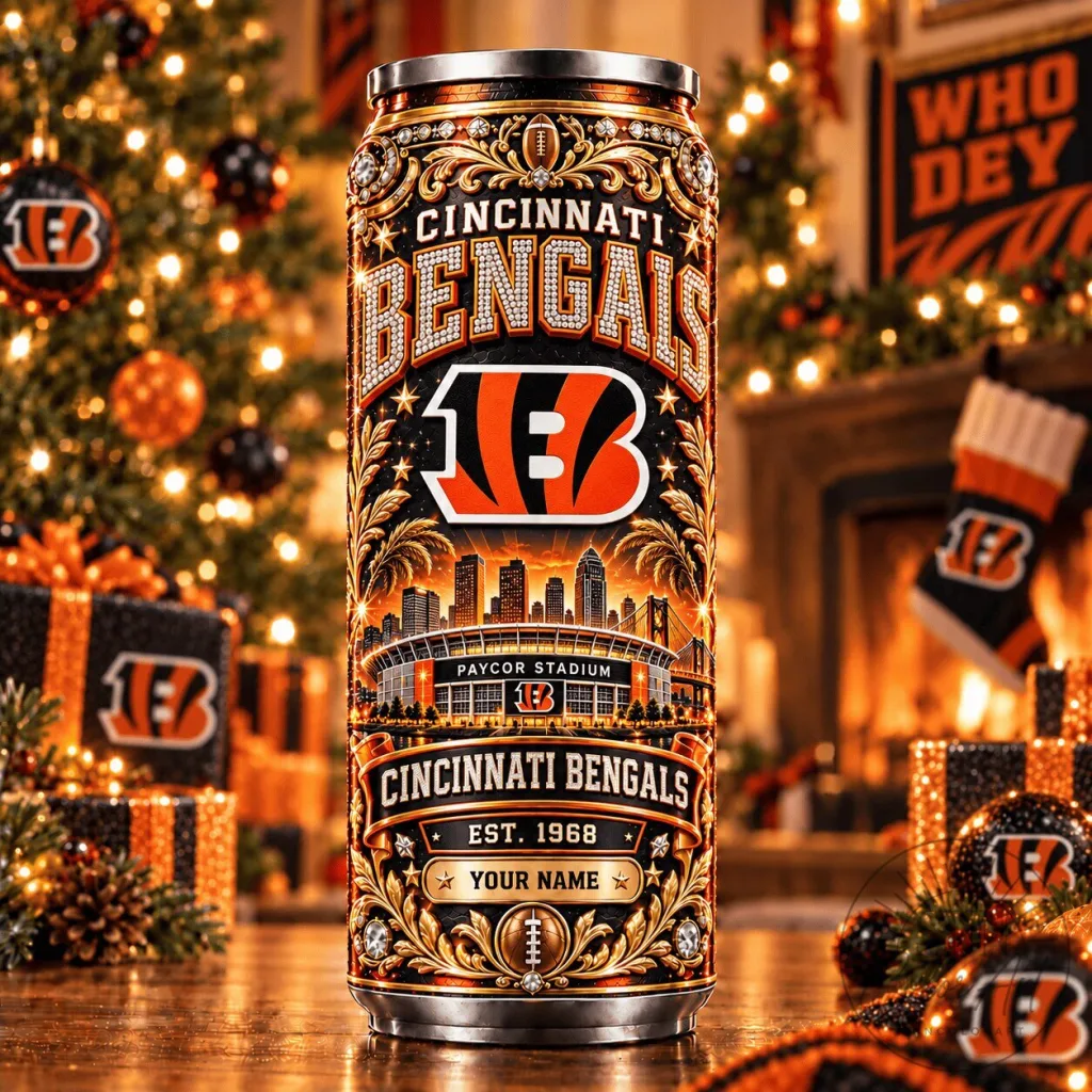 Cincinnati Bengals NFL Football Team Custom Name Tumbler Cincinnati Bengals NFL Football Team Custom Name Tumbler