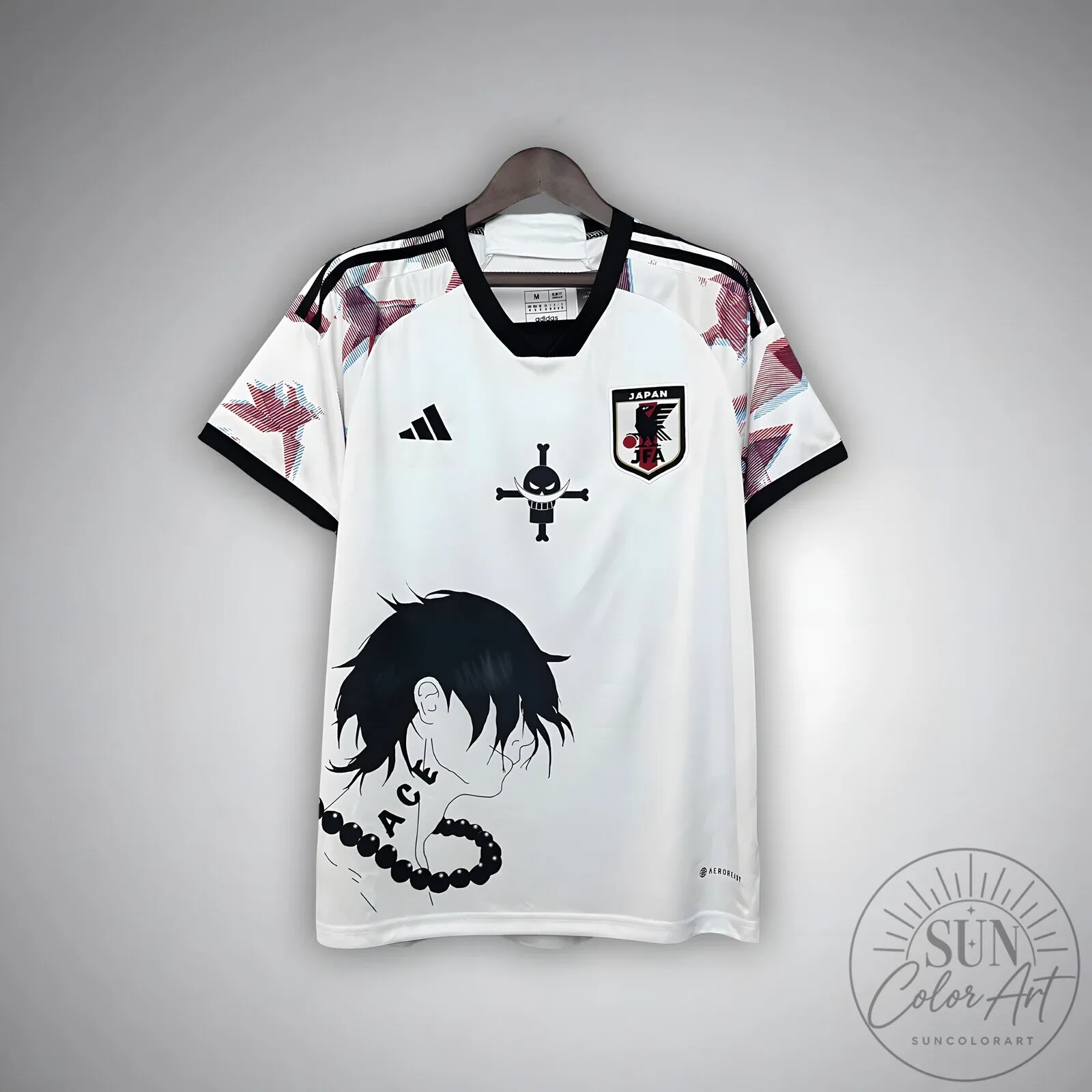 Portgas D. Ace One Piece Anime Inspired Japan Football Soccer Jersey Shirt