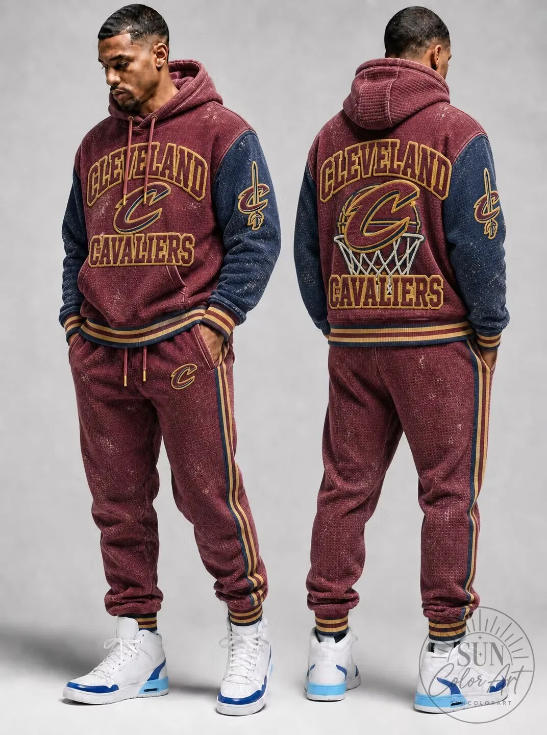 NBA Hoodie featuring the Cleveland Cavaliers Team Logo 3 NBA Hoodie featuring the Cleveland Cavaliers Team Logo