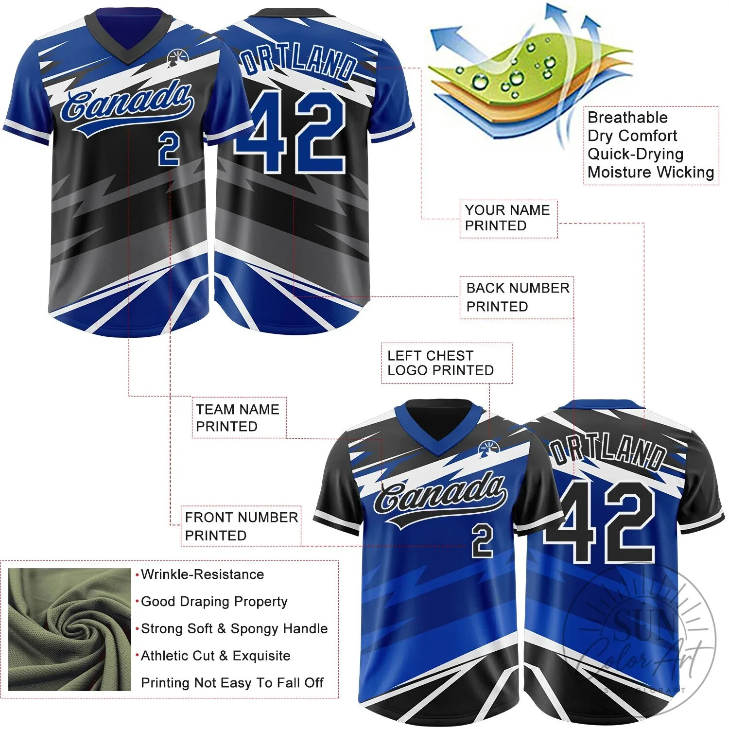 Custom Royal Blue Black Lightning Geometric Zigzag Reversible Pullover Baseball Jersey 13 Custom Royal Blue Black Lightning Geometric Zigzag Reversible Pullover Baseball Jersey